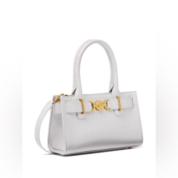 Versace Gray Medusa 95 Tote Bag Small NWT - Picture 1 of 12